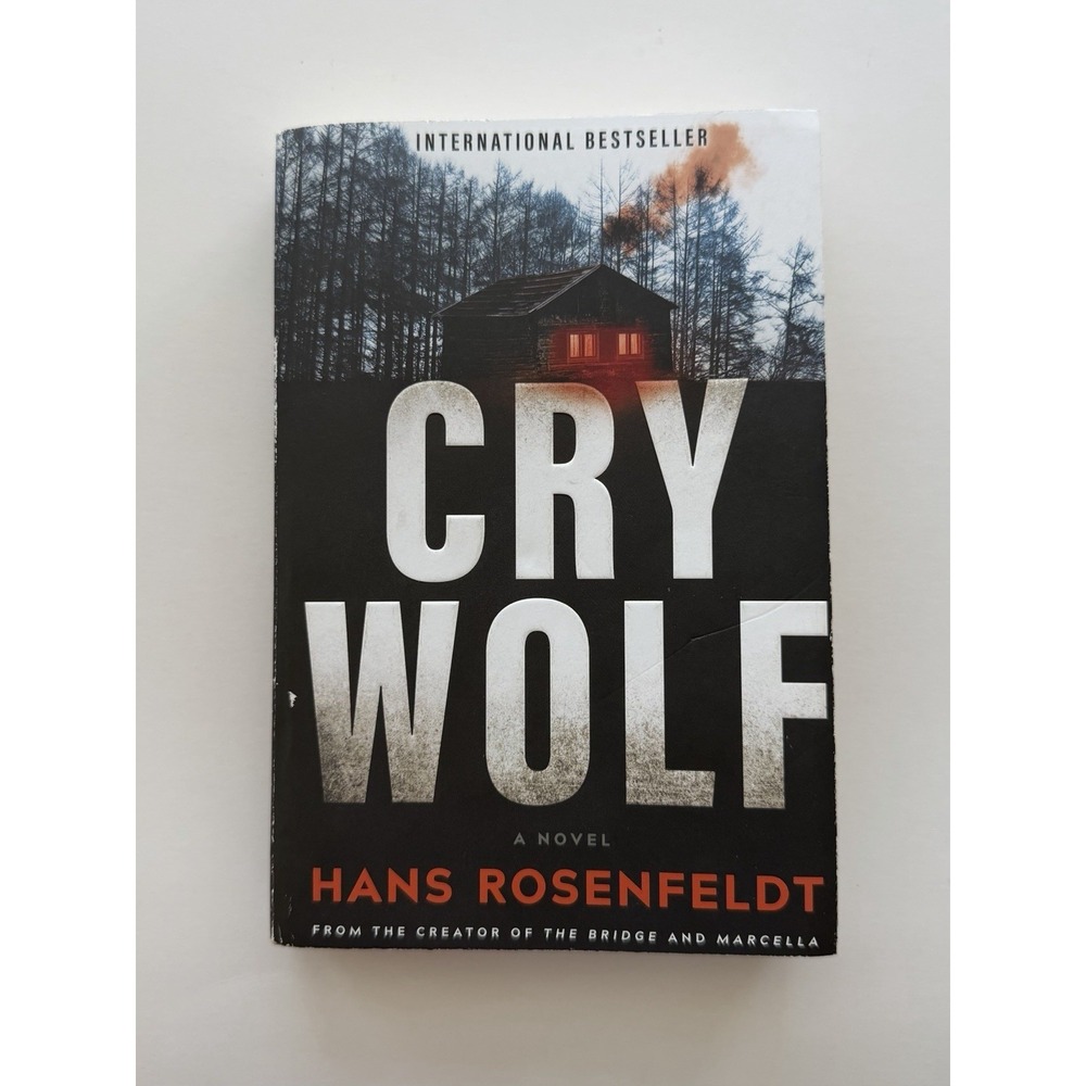 Cry Wolf Paperback Thriller Novel by Hans Rosenfeldt